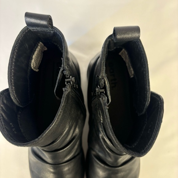 Earth Alana Skellig Slouch Ankle Bootie Leather Comfort Boots Black Size 7.5 - Picture 11 of 16